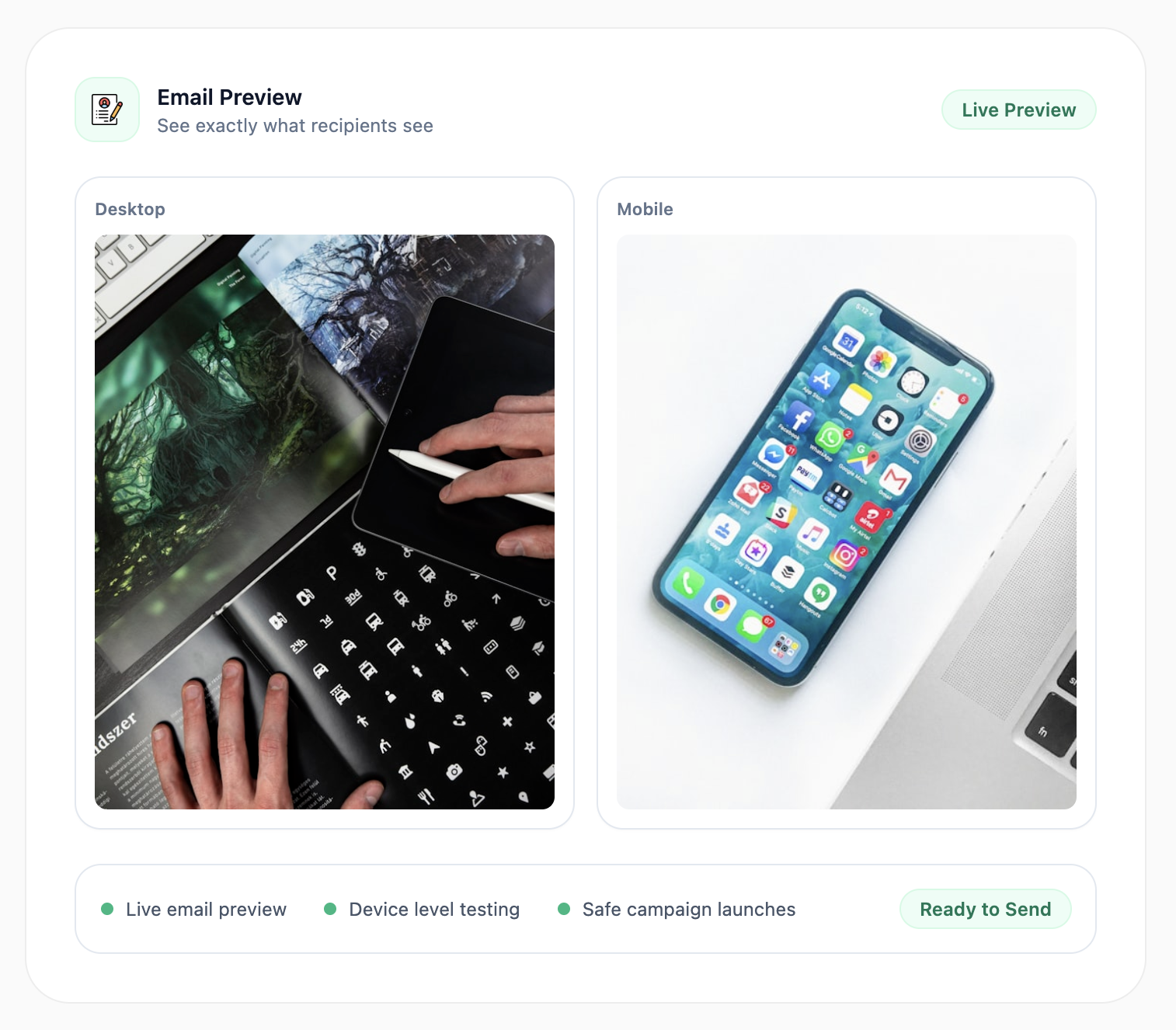 Preview and Testing illustration