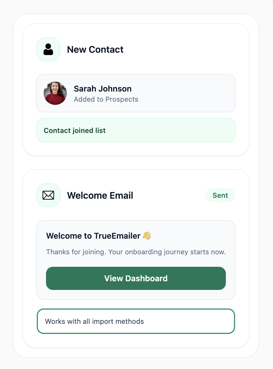 Welcome Automation illustration