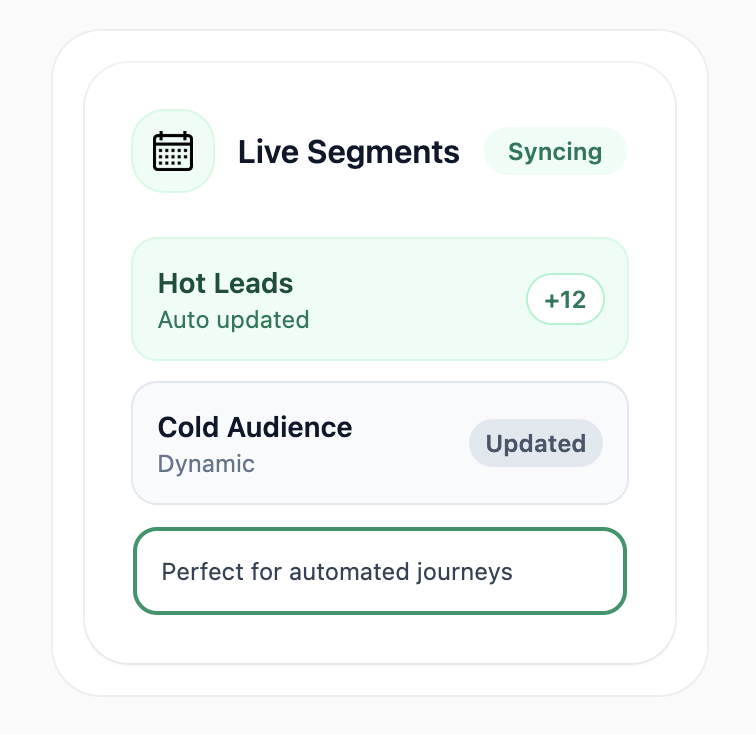 Dynamic Audiences illustration